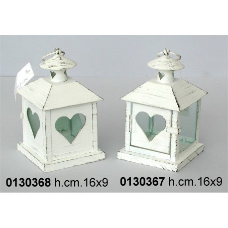 Lanterna Mini Porta C/Cuore B-597-Tx H Cm 18
