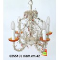 Lampadario Perline 4 L. 10469