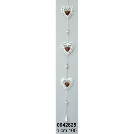 Pendaglio Cuori Cm.100 31706