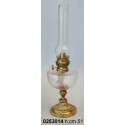 Lume Vetro/Ottone Base Lucida Tonda