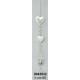 Pendaglio Cuore Farfalla Con P/Candela Cm.85Nr. 7140