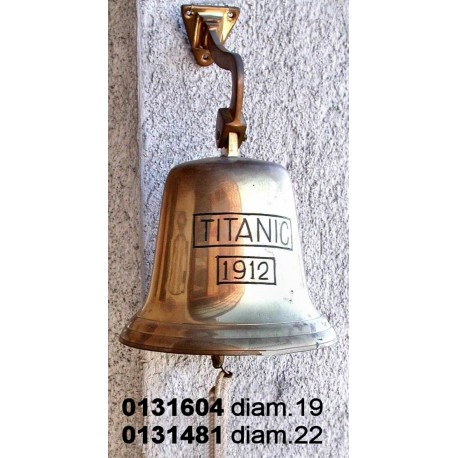 Campana Titanic 1912 C/M 20Cm