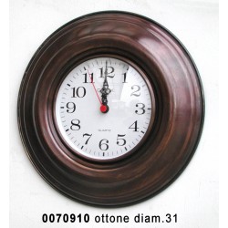 Orologio Braciere Dm. 31 Ott. Inv.