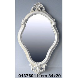Specchio Decapato Resina Cm 33,5 84402A