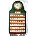 Calendario C/Orologio 622680