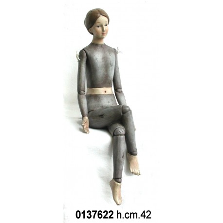 Statuina Donna Seduta 411702-12