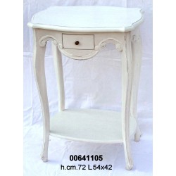 Comodino 1 Cass Gamba Mossa 54 X42 Bianco