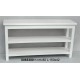 Consolle 3 Ripiani Bianco 150X42X80 Nuova Produzionenr.