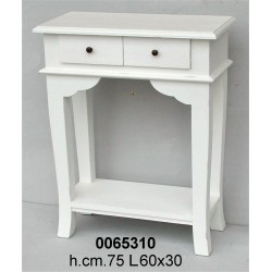 Mensola Legno 2528 Bianco 46X25X60Nr.