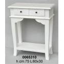 Mensola Legno 2528 Bianco 46X25X60Nr.