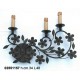 Applique Bouquet 3 L.Dx H.34 L.48 Elettr.