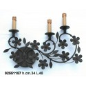 Applique Bouquet 3 L.Dx H.34 L.48 Elettr.