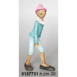 Statuina Marionetta Giacca Blu Cm 29 4213319A