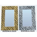 PREZZO NETTO SPECCHIO FOGLIA 50X34 SILVER