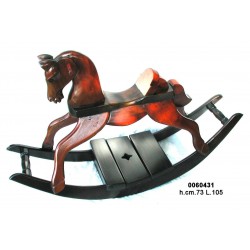 Cavallo A Dondolo Legno