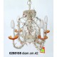 Lampadario Perline 4 L. 10469