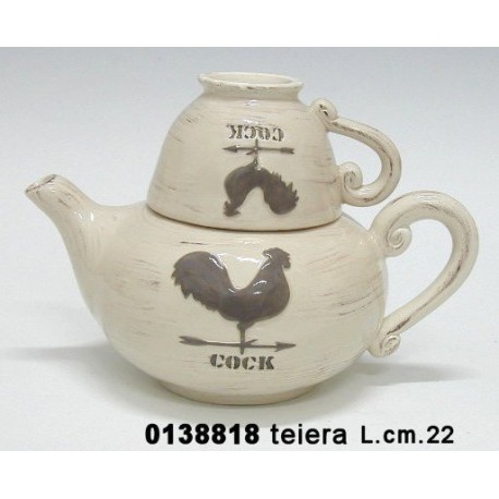 Teiera C/Tazza Cock