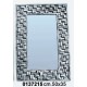 Specchio Treccia 50X34 Silver