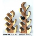 Portabottiglie Legno Naturale Cm.50